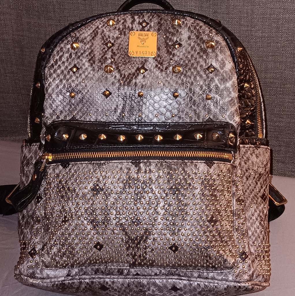 Mcm Backpack Euc